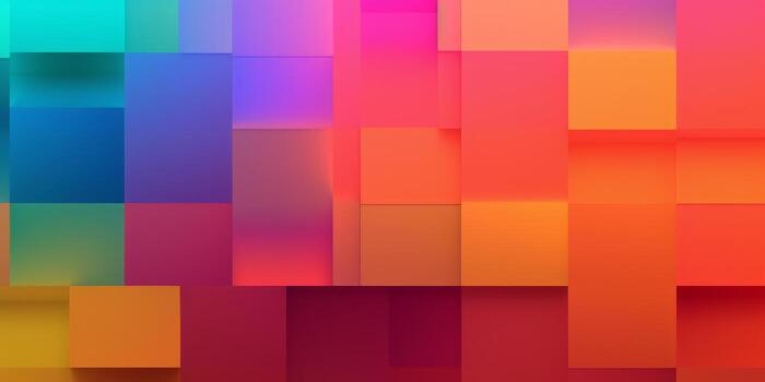 pastel brick wallpaper gradient colorful block background abstract photo