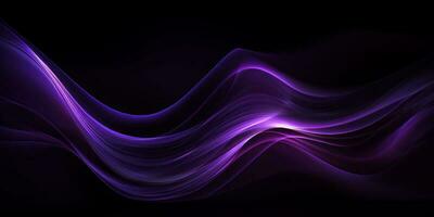 Purple Wave Silk Background photo