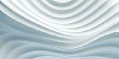 White Gradient Abstract Curve Pattern photo