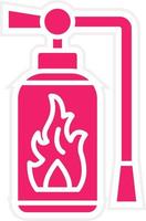 Fire Extinguisher Vector Icon Style