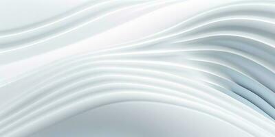 White Gradient Abstract Curve Pattern photo