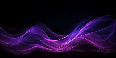 Purple Wave Silk Background photo