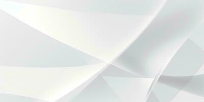 White Gradient Abstract Curve Pattern photo