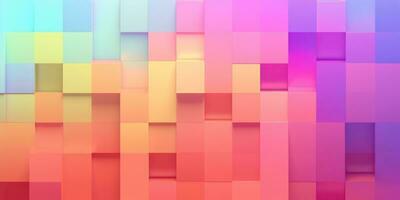 pastel brick wallpaper gradient colorful block background abstract photo