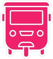 Tuk Tuk Vector Icon Style