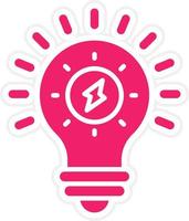 Light Source Vector Icon Style