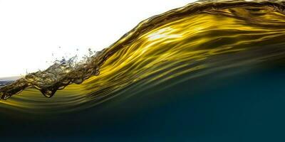 oil wave background photo