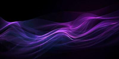 Purple Wave Silk Background photo