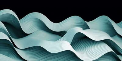 Wave Color Abstract Background photo