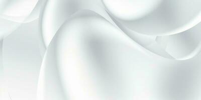 White Gradient Abstract Curve Pattern photo