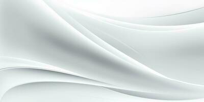 White Gradient Abstract Curve Pattern photo