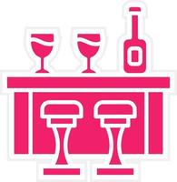 Bar Counter Vector Icon Style