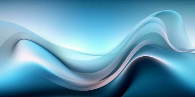 Technology Abstract Wave Light Background photo