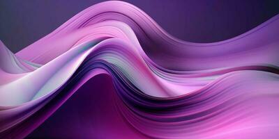 Purple Wave Silk Background photo