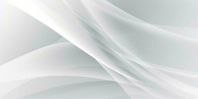 White Gradient Abstract Curve Pattern photo