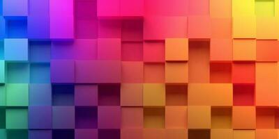 pastel brick wallpaper gradient colorful block background abstract photo