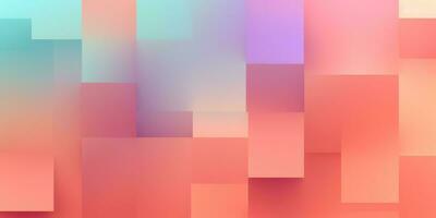 pastel brick wallpaper gradient colorful block background abstract photo