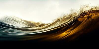 oil wave background photo