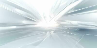 white futuristic background photo