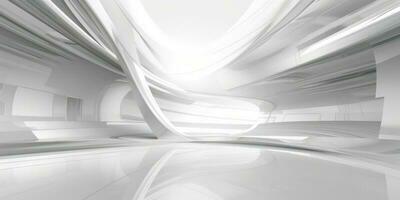 white futuristic background photo