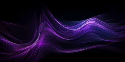 Purple Wave Silk Background photo