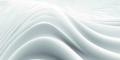 White Gradient Abstract Curve Pattern photo