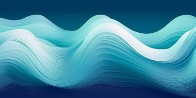 Wave Color Abstract Background photo