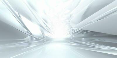 white futuristic background photo