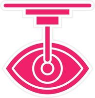 Laser Vision Correction Vector Icon Style