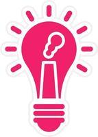 Light Pollution Vector Icon Style