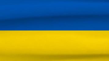 Ukrainian national flag vector