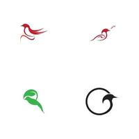 Bird logo images illustration design vector