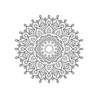 Fondo de diseño de mandala ornamental de lujo vector