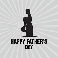 fathers day line art vector