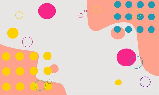 Abstract fun color pattern cartoon texture for doodle geometric background.
