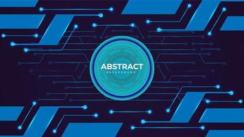 New Abstract technology background design template vector