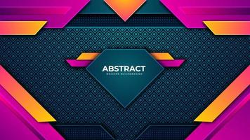 Abstract Geometric Colorful Background creative shape design vector