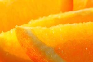 close up of slices of orange photo