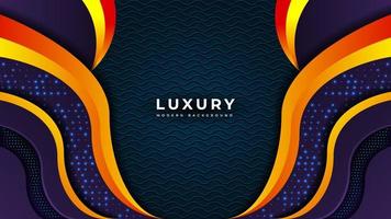 New Luxury Modern Lighting and abstract Background Design vector