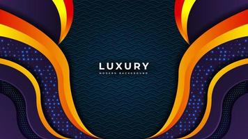 New Luxury Modern Lighting and abstract Background Design vector