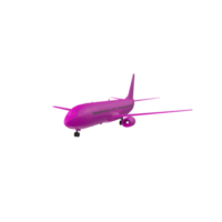 avion isolé sur transparent png