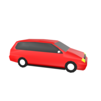 auto isolato su trasparente png