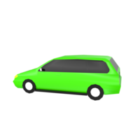 auto isolato su trasparente png