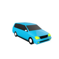 Car isolated on transparent png