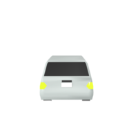 Car isolated on transparent png