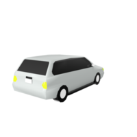 auto geïsoleerd Aan transparant png