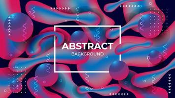 New abstract liquid background design vector