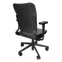 Office chair isolated on transparent png