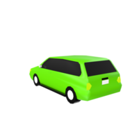 coche aislado en transparente png