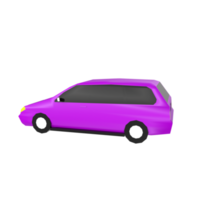 Car isolated on transparent png